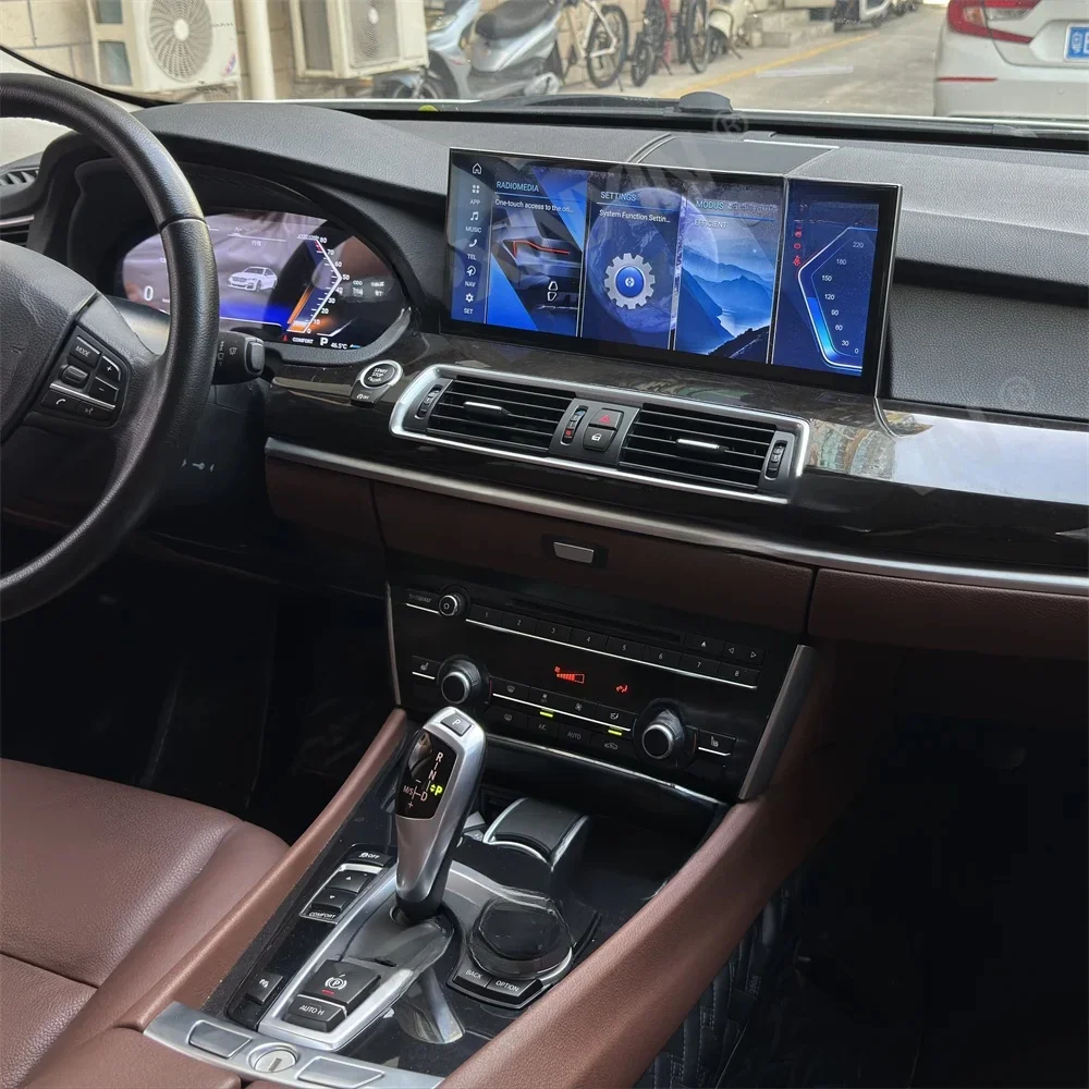 15,8 Zoll 2K HD Bildschirm Qualcomm Autoradio CarPlay Android 14 für BMW 5GT F07 535GT 550GT 2009-2017 GPS Multimedia Player Heizgerät