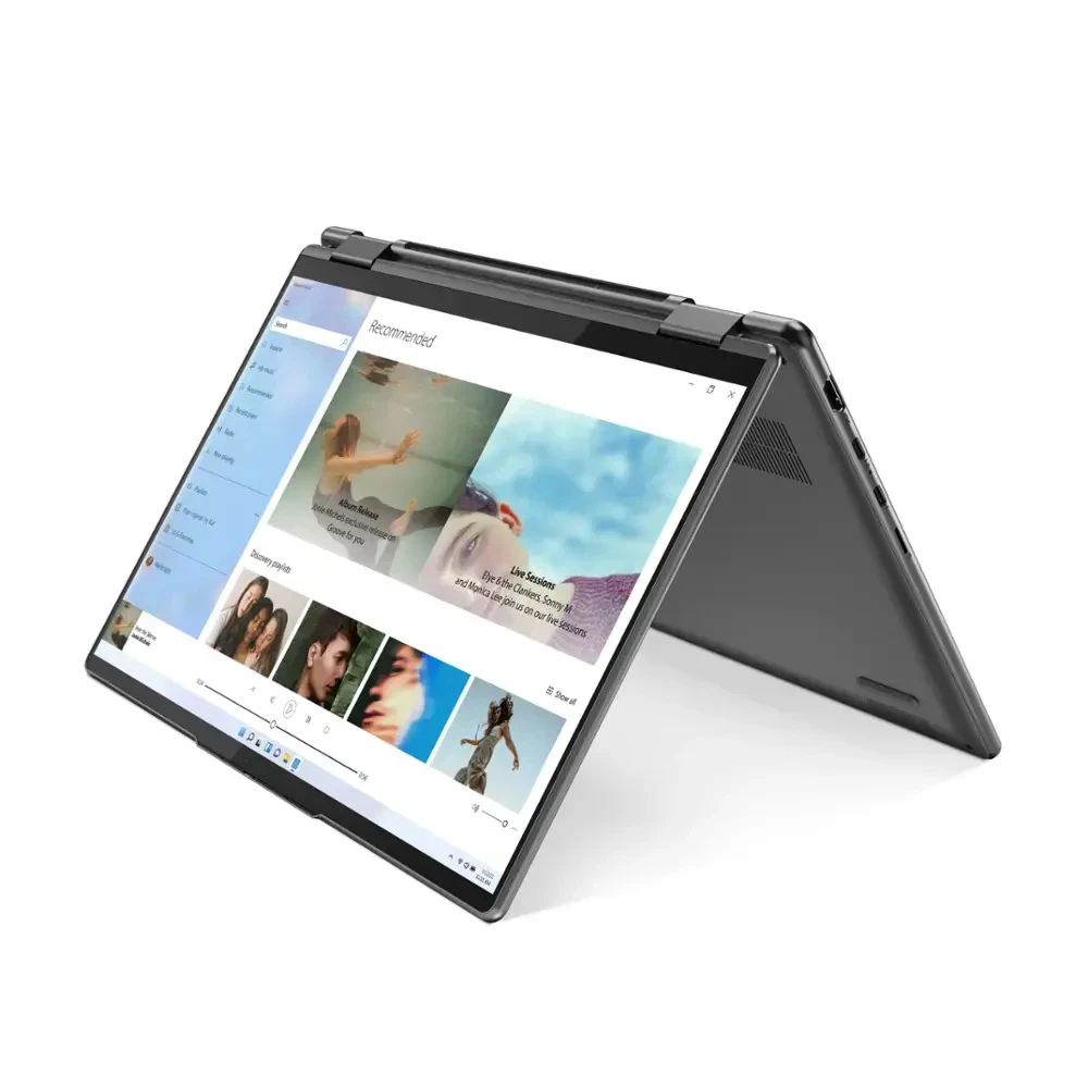 Lenovo-Ordinateur portable 2 en 1 Yoga 7i, écran tactile 14 pouces 2.2K, i5-1235U Intel, Intel Iris Xe, 8 Go de RAM DDR5 4800MHz, 512 Go SSD