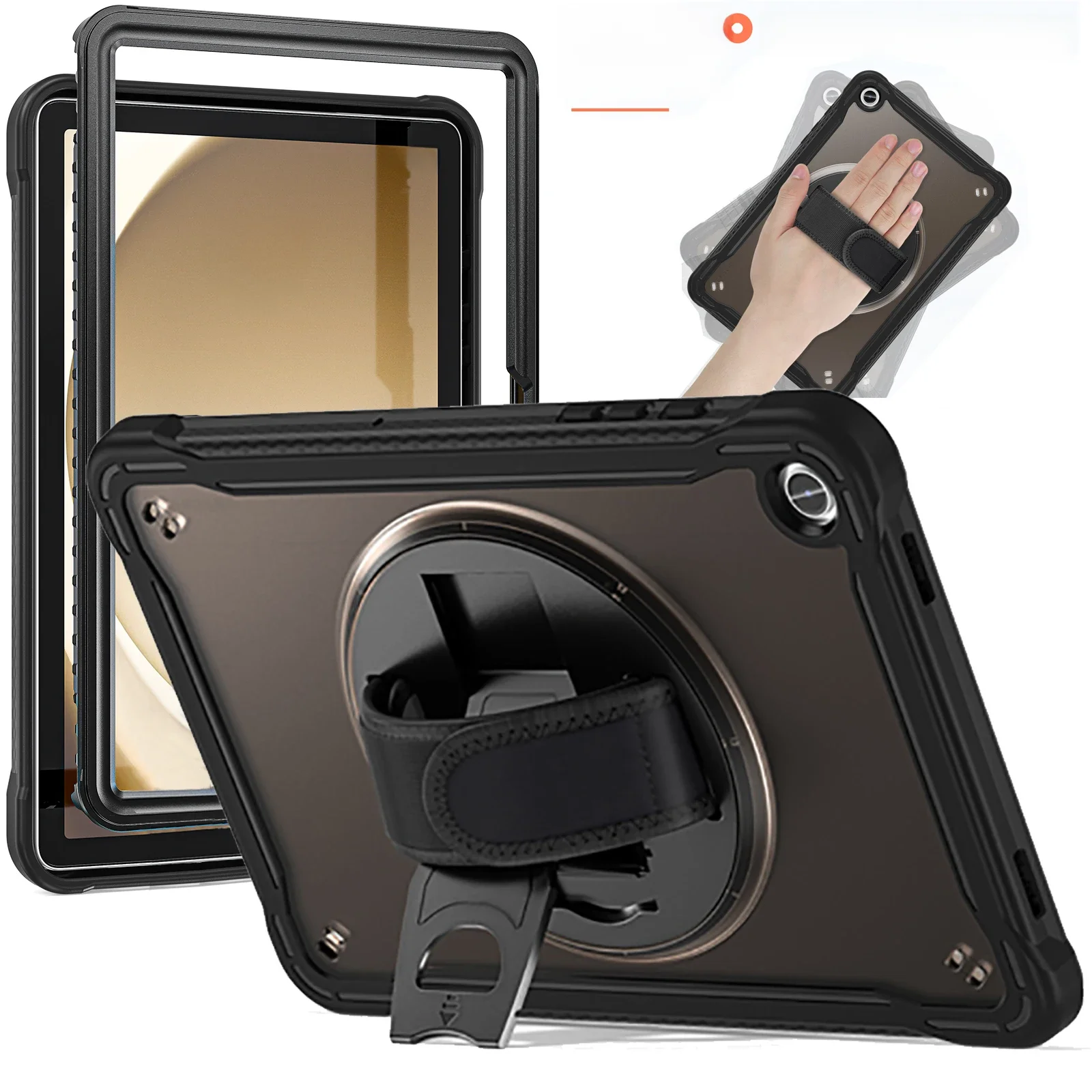 Etui Funda z obrotową podstawką do iPad Air 11, Pro 11, iPad 10. generacji A16 A19, Pro 12.9, iPad 10.2, 9.7 5. i 6. generacji, Mini 6, Coque — zdjęcie 2