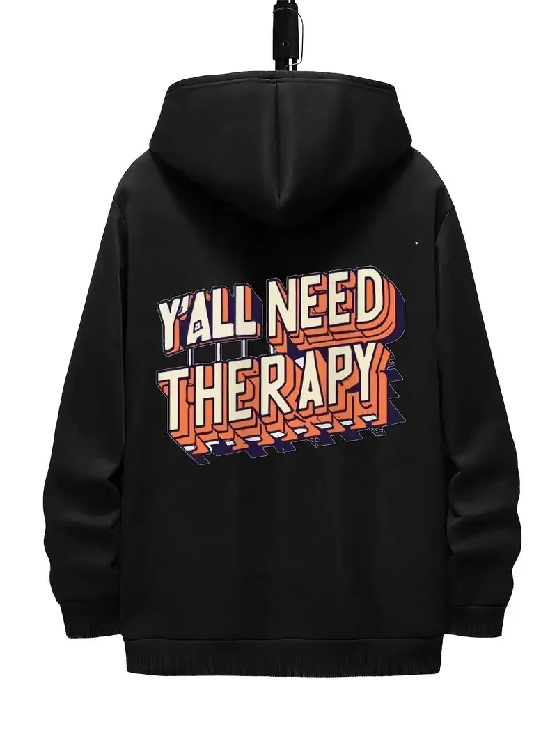 New high-quality men's hoodies, creative printed men's breathable hoodies, Y2K clothing, trendy and fashionable street sweaters