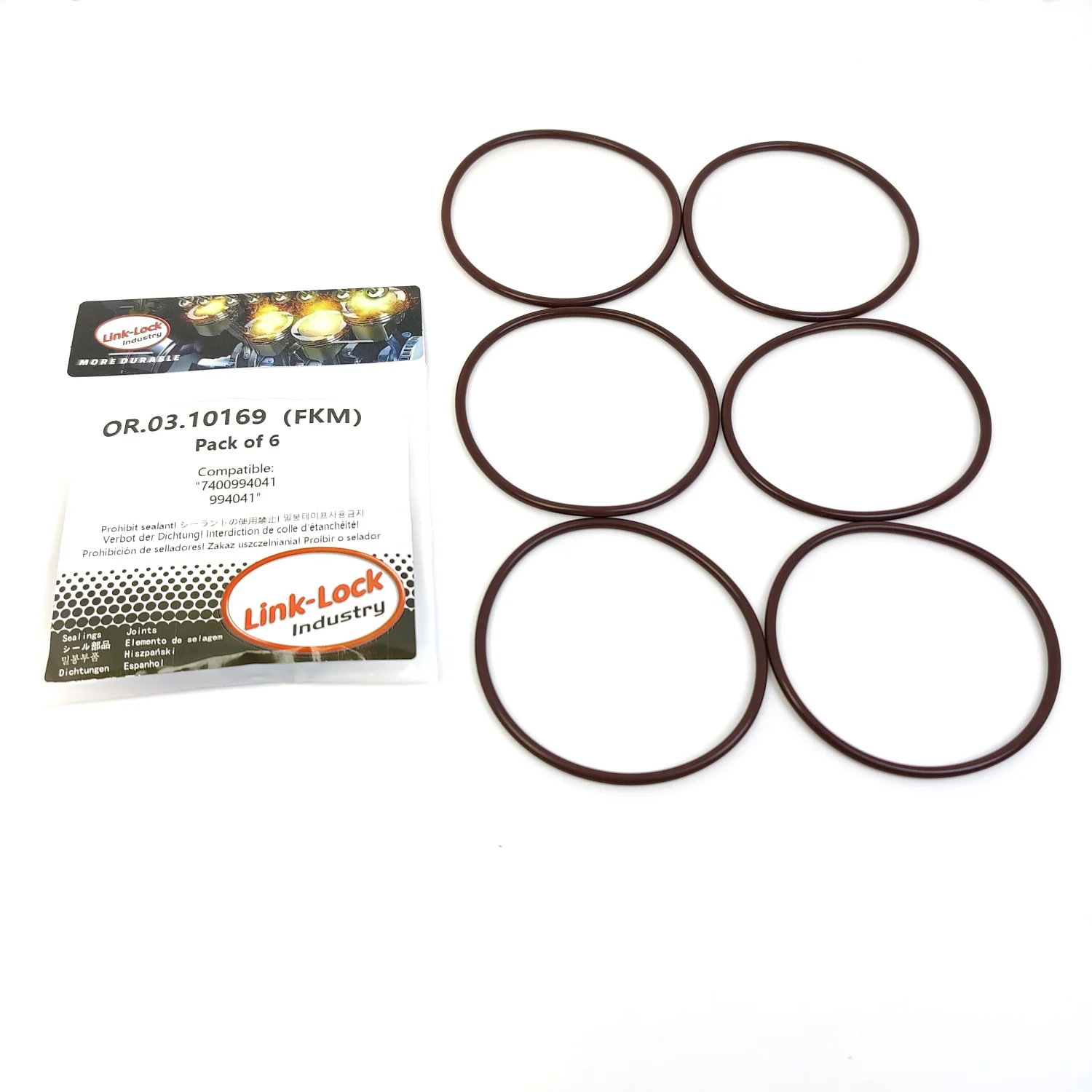 LINK-LOCK 6PCS OR.0…