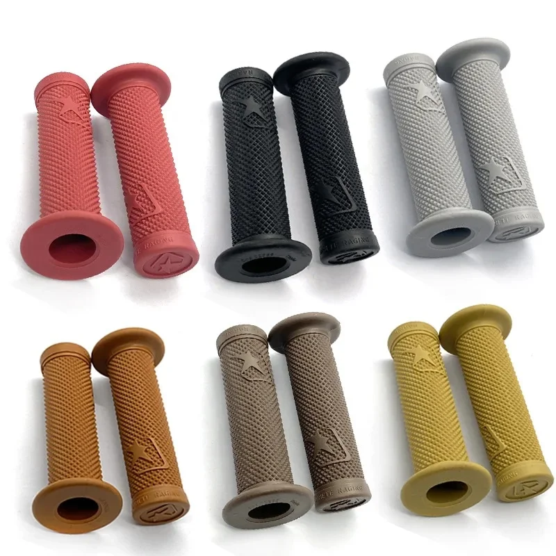 AliExpress NONE 6 Colors Motorcycle Handlebar 7/8'' 22MM Universal Rubber Motorbike Grips Handles ATV Dirt Bike Modification Accessories