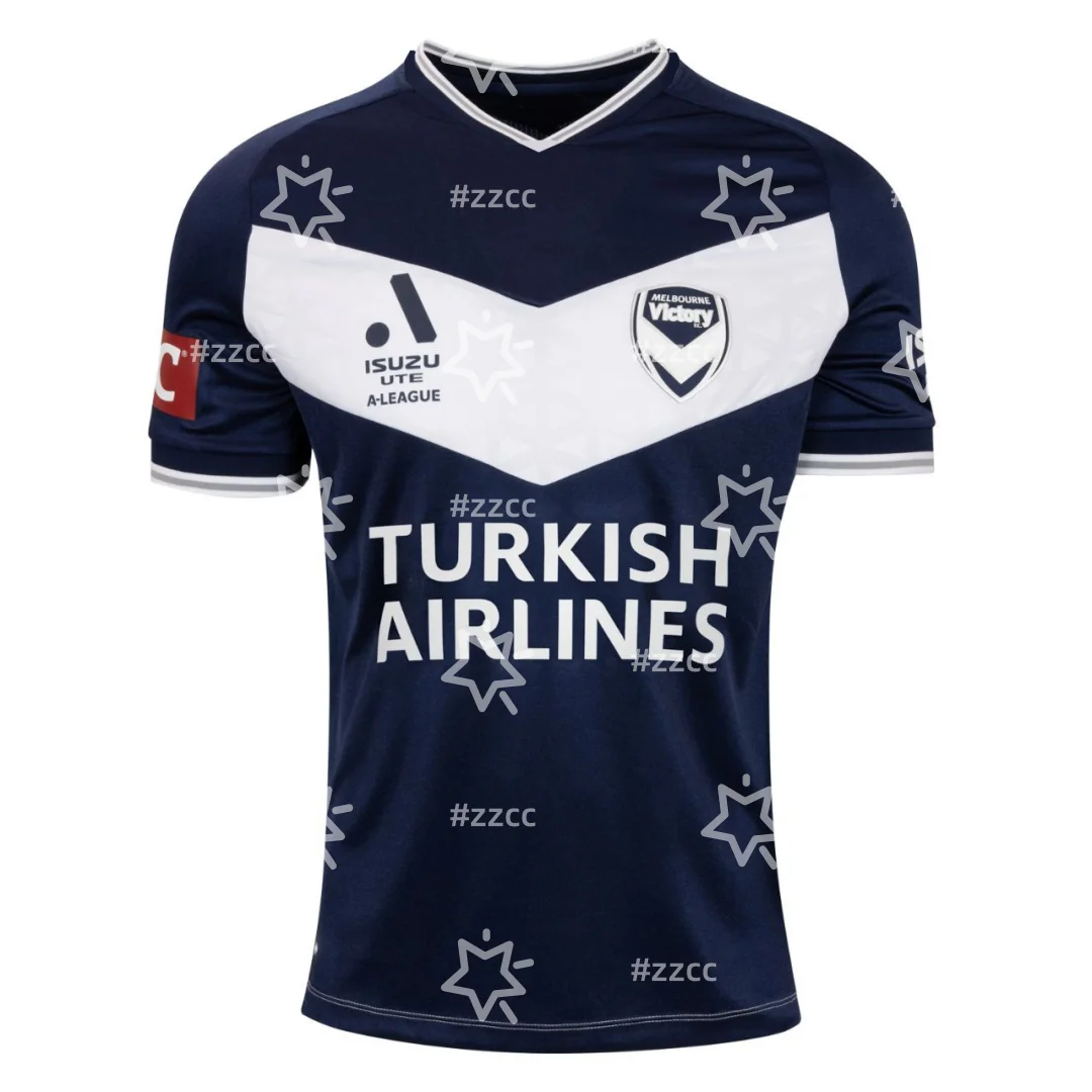 

Футбольная форма Melbourne Victory 25-26: домашняя футболка, тренировочный комплект, летняя спортивная быстросохнущая футболка для мужчин, детская одежда, женская футболка