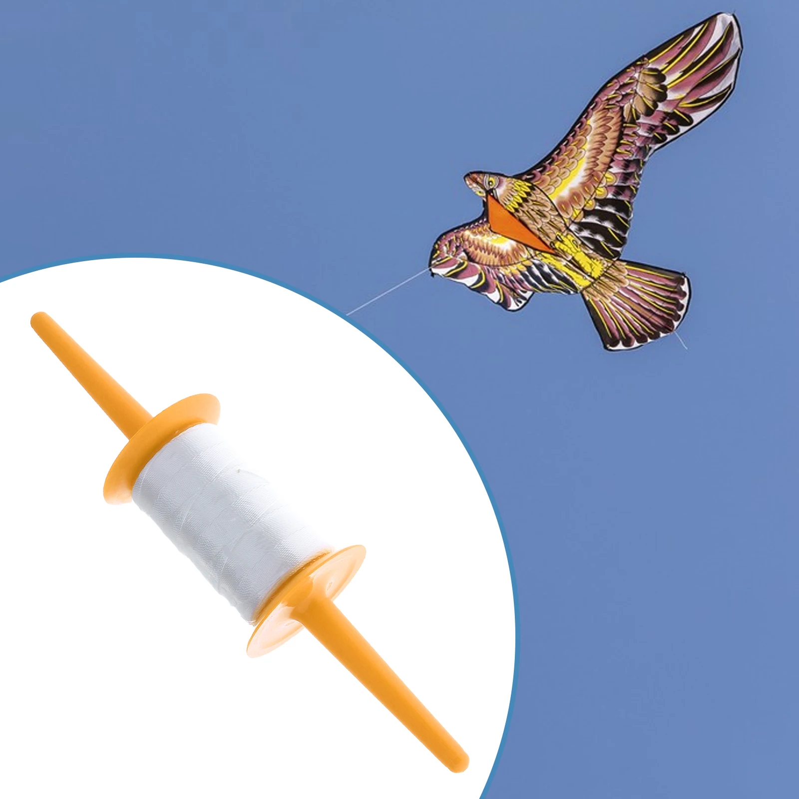 10 Miếng Bay Diều Ống Tay Cầm Với Dòng Diều Dây Thể Thao Ngoài Trời Dụng Cụ