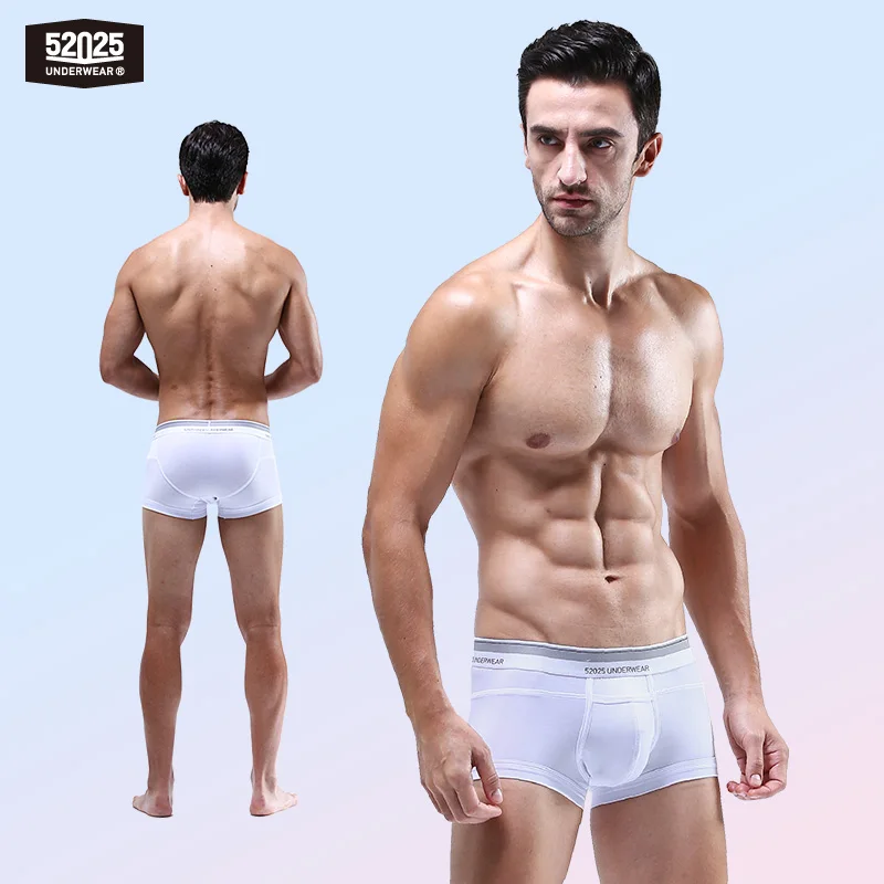 

52025 Men's Boxers Men's Trunks – Premium Ultra-Soft Micro Modal for Exceptonal Comfort & Style. Boxers with Horizontal Fly