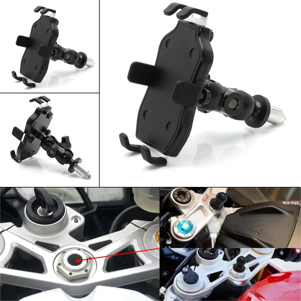 Support de téléphone dans la tige de fourche, support de Navigation pour moto Honda CBR 250RR 600RR 400R 600 F4I 400R 500R