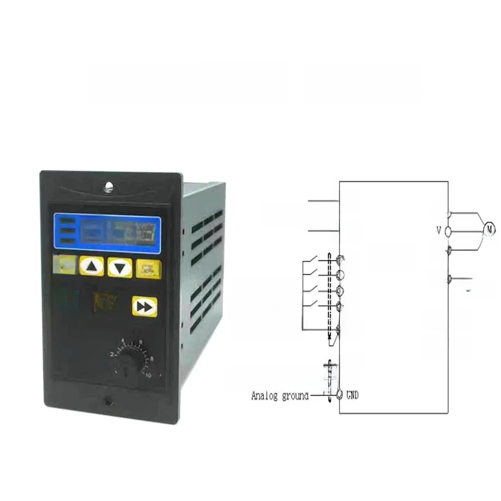 Sterownik prędkości JH100 0,75 kW 1,5 kW 220 V Sterownik silnika ZGNP — zdjęcie 2