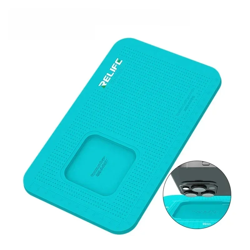 RELIFE RL-004DM Mini mata antypoślizgowa do naprawy ekranu LCD telefonu komórkowego z ochroną aparatu Dobra elastyczność Brak deformacji — zdjęcie 2