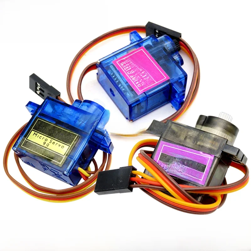SG90 SG92R MG90S metalowa przekładnia zębata z miedzianym serwomotorem używana do Arduino UNO DIY mechaniczny model ramienia helikoptera łódź przekładnia kierownicza — zdjęcie 2