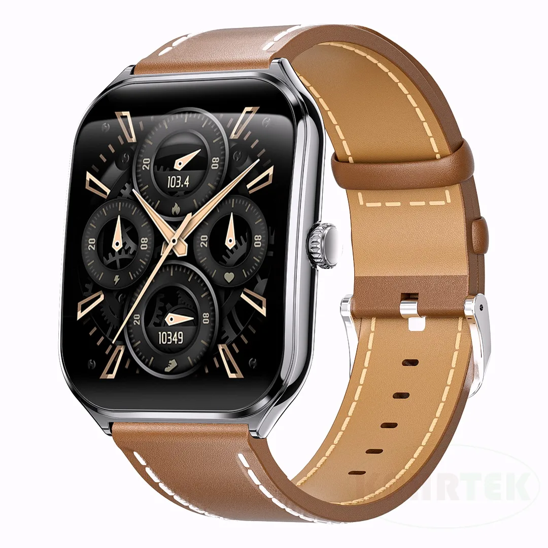 

Смарт-часы MT61, модные ультратонкие, 1,96-дюймовые изогнутые BT-вызовы с длительным сроком службы батареи, фитнес-часы, мужские умные часы AMOLED для спорта