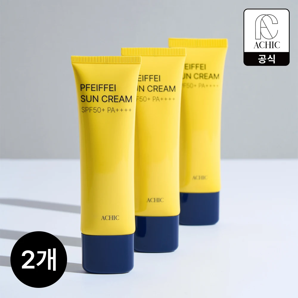 [1 + 1] AH Cfatipe Suncream 50ml SPF50 PA ++ Sunscreen Sunstick 3-function Daily Sun Cream