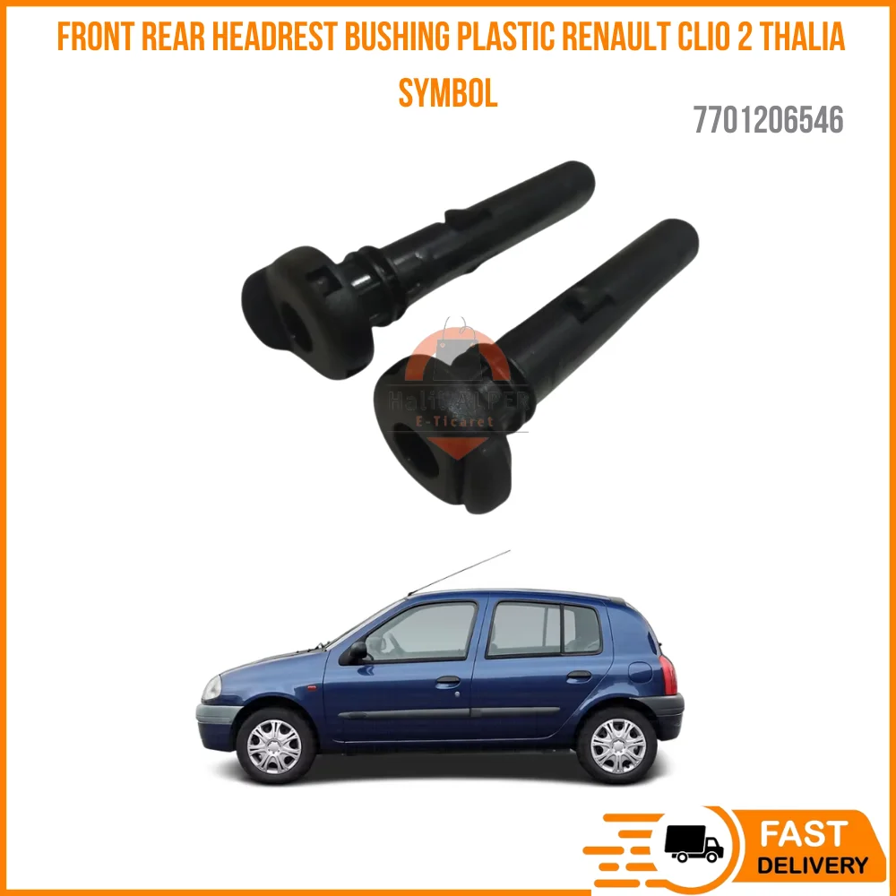 

For front front headrest bushing plastic Renault Clio 2 Thalia symbol Oem 7701206546 fast shipping high quality from warehouse