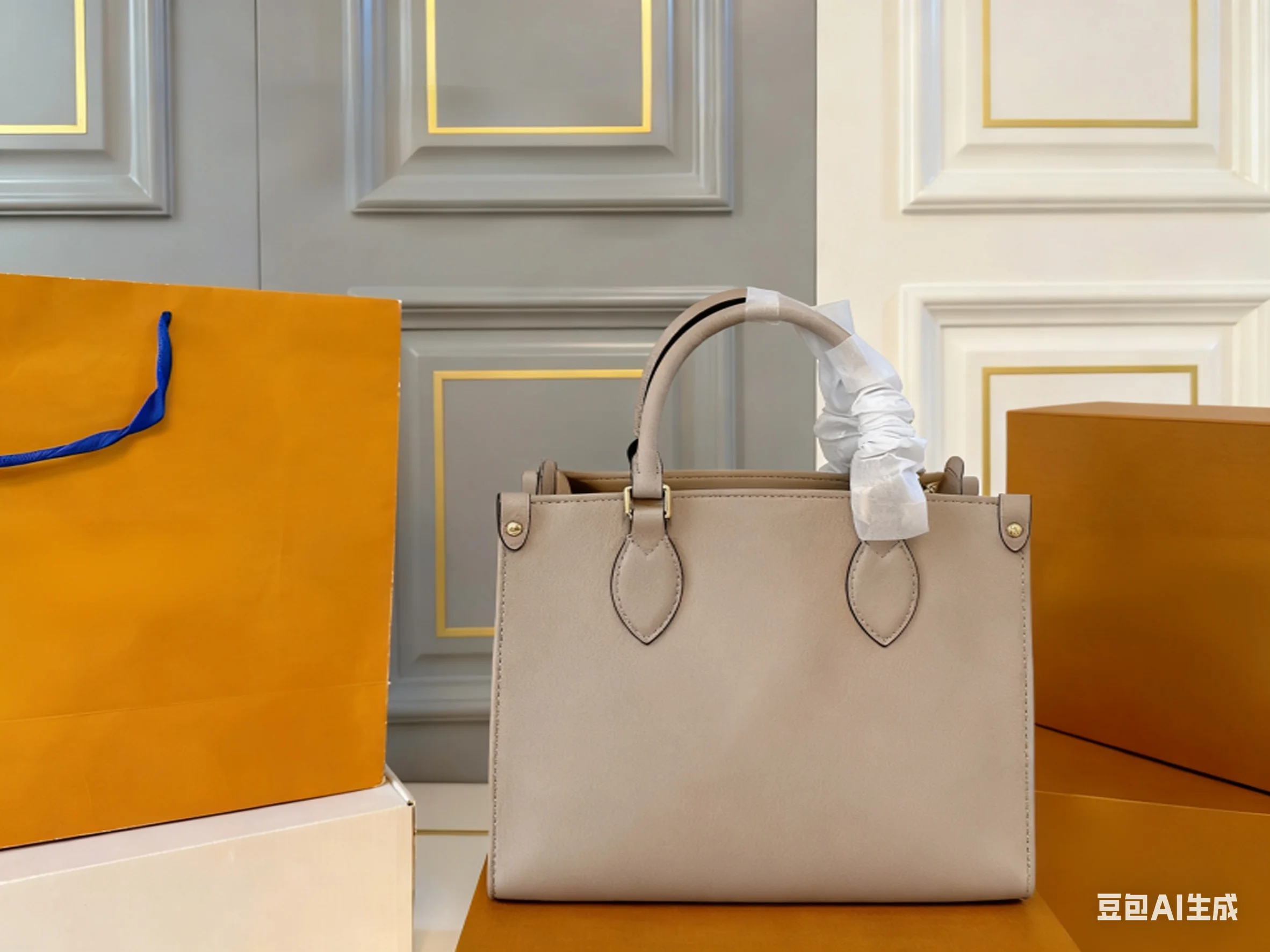 

2025 New Fashionable and Comfortable Christmas Present Handle and Single Zippers Straps Large Capacity Bag