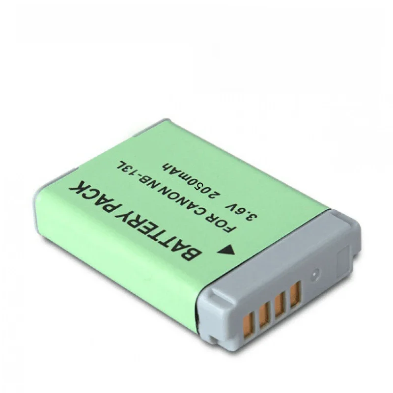 Oryginalne akumulatory 2050mAh nb-13l do Canon Powershot G5X G7X G9X G7X Mark II SX620 HS SX720 HS SX730 HS G9X Mark II SX740 HS — zdjęcie produktu 7