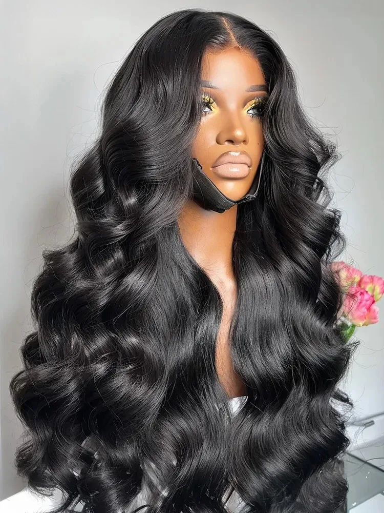 

Mossily Raw 30 Inch Body Wave 13x6 HD Transparent Lace Front Human Hair Wigs 5x5 Glueless Closure Wig 13x4 Water Wave For Women