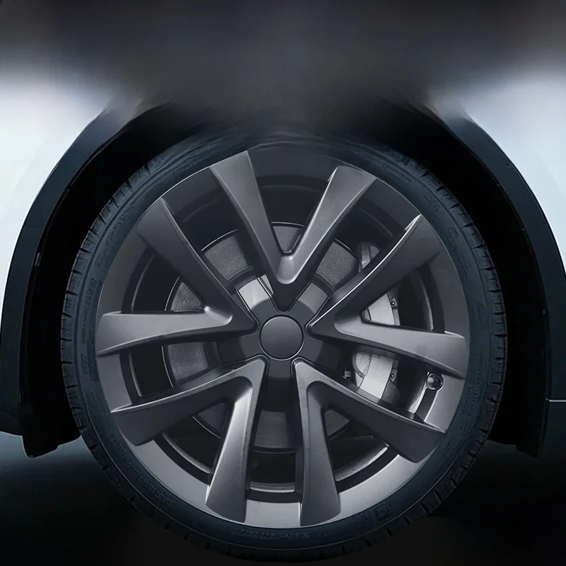 4szt. Pokrywy Kół w Stylu Pająka 18” do TESLA Model 3 (2017–2023) – Tylko dla Modelu 3 — zdjęcie 2
