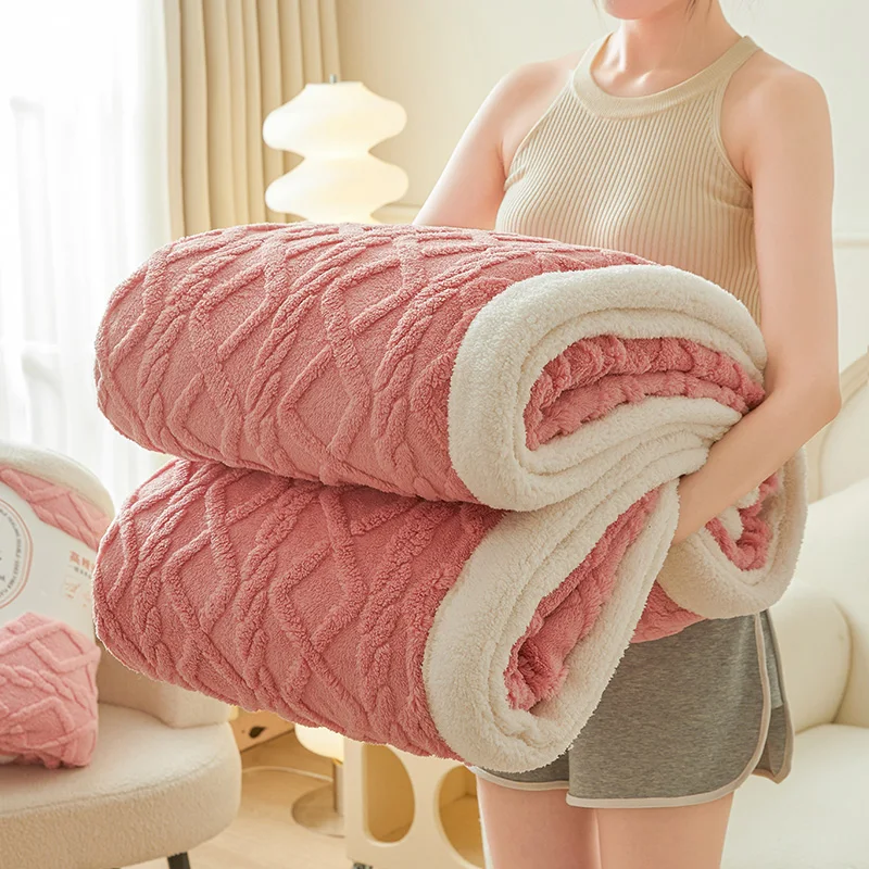 

Утяжеленное одеяло из шерпы FurRabbit, 7 фунтов, для всех сезонов, теплое и утолщенное, для максимального комфорта и улучшения сна