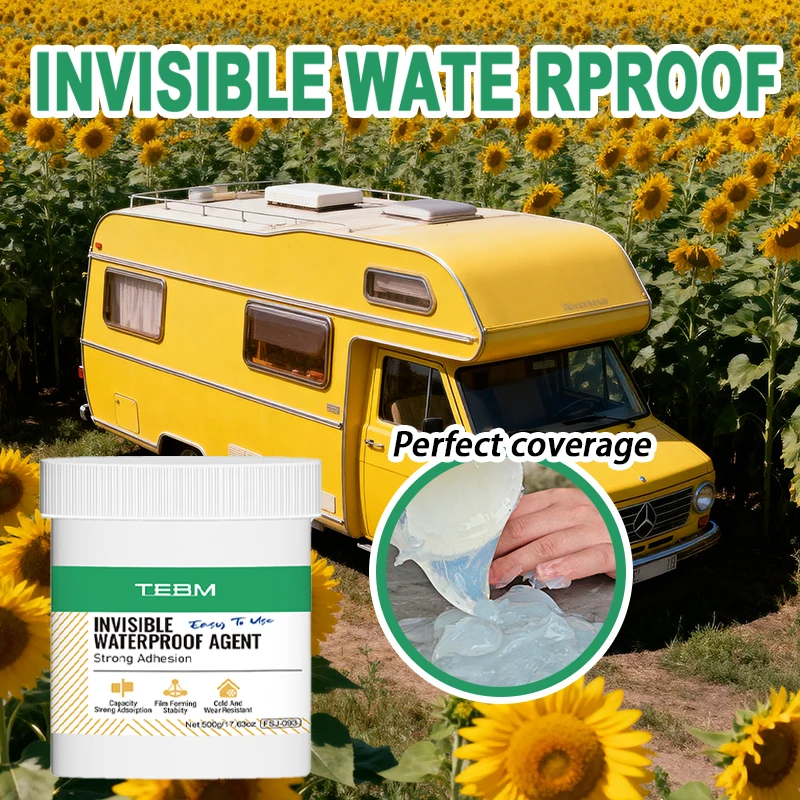 Invisible Waterproof Glue Strong Bonding Transparent Repair Adhesive 100g/300g/500g Leak Sealant for Roof Bathroom Tile Window