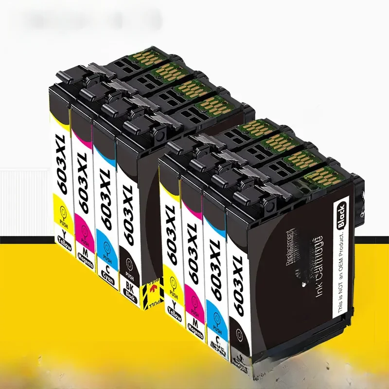 603 XL Compatible pour Epson 603XL E603 T603 pour XP-2100 XP-3100 WF-2810 XP-3105 XP-4100 XP-4105 WF-2830 XP-2105 Imprimante