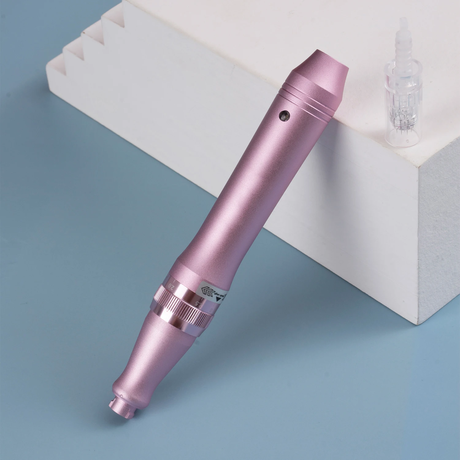 stylo-derma-dr-pen-m7-c-filaire-original-avec-2-cartouches-a-aiguilles-micro-aiguilles-de-025-mm