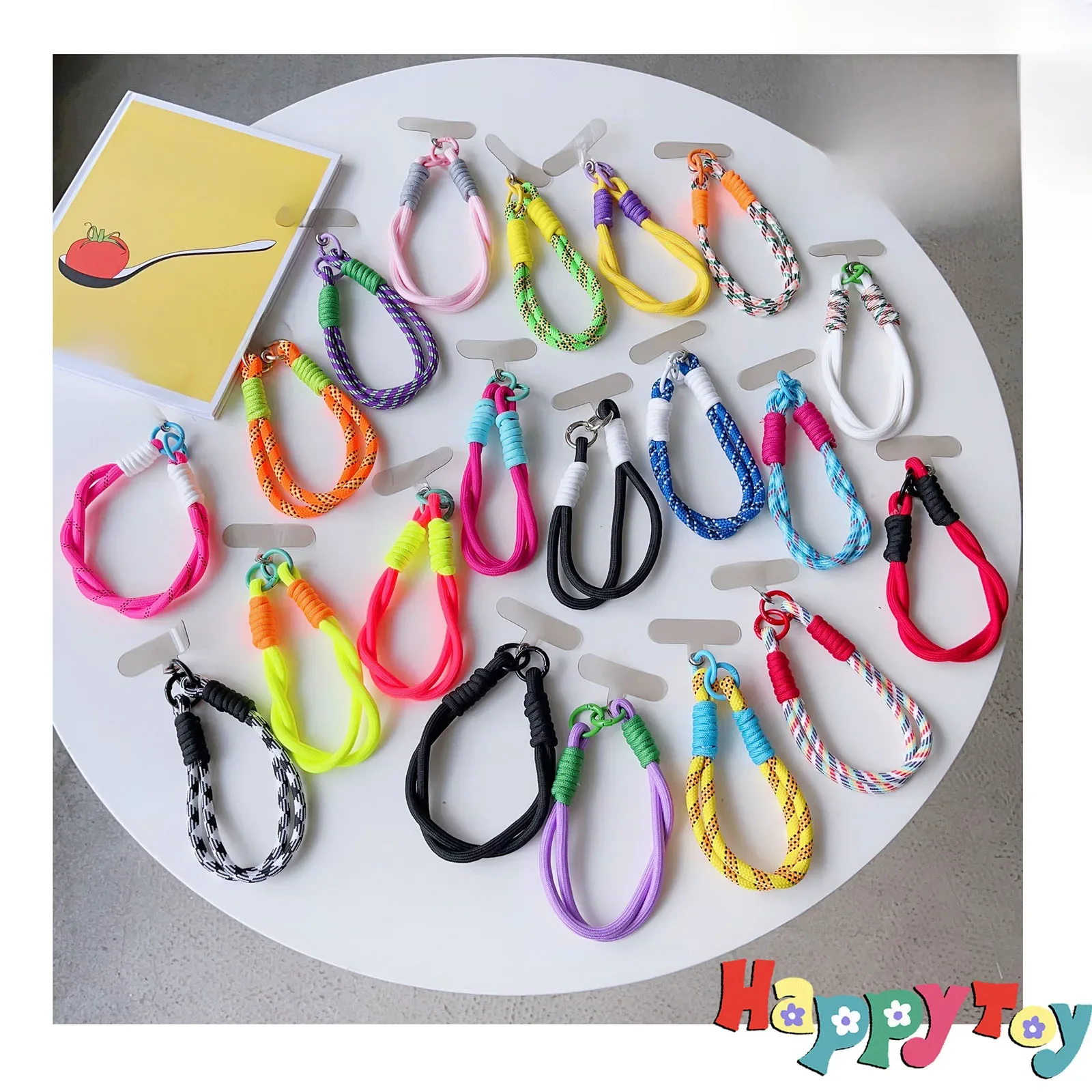 Lanière créative pour téléphone portable, dragonne, corde de poignet pratique polyvalente, lanière manuelle pure, nouvelle mode