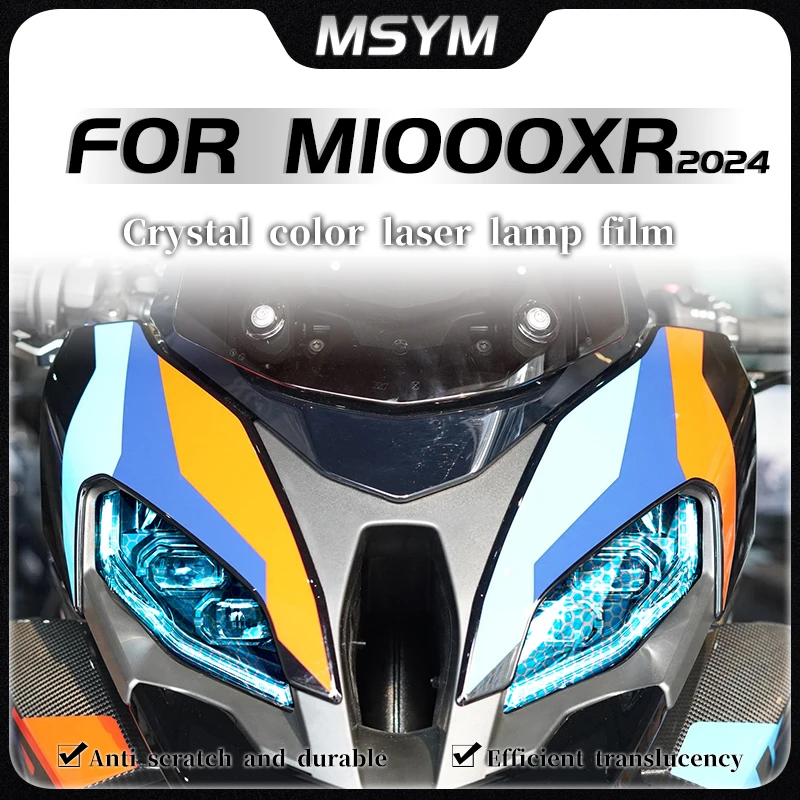

For BMW M1000XR m1000xr 2024 Headlight film taillight film transparent protective film honeycomb laser sticker accessories