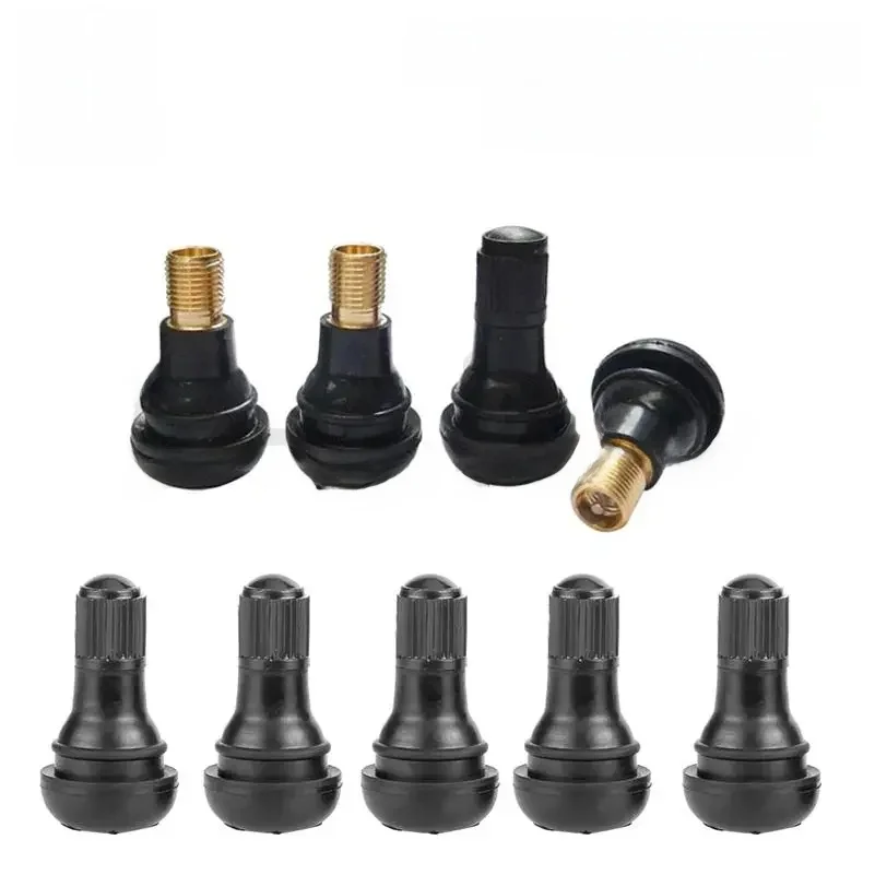 1/5/10/20 pièces bouchon de Valve de pneu en caoutchouc TR414/TR412 voiture camion Tubeless couvercle de tige de Valve de pneu en alliage de Zinc bouchons de tige de pneu en caoutchouc