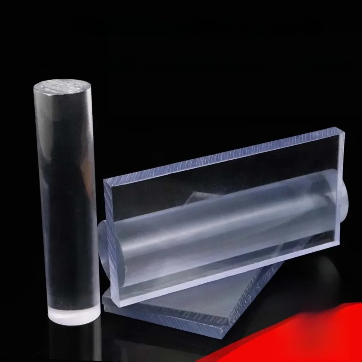 Panneau d'endurance PC, plaque en Polycarbonate hautement transparente, feuille de plastique résistante à l'usure, cloison dure 2mm 3mm 4mm 5mm 6mm 8mm 10mm