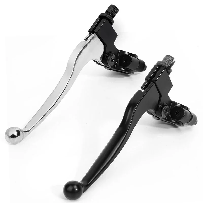 AliExpress Universal 7/8" 22mm Folding Brake Clutch Handle Left Clutch Perch Lever Handle Bar Adjustable For Motorcycle Dirt Bike ATV Quad