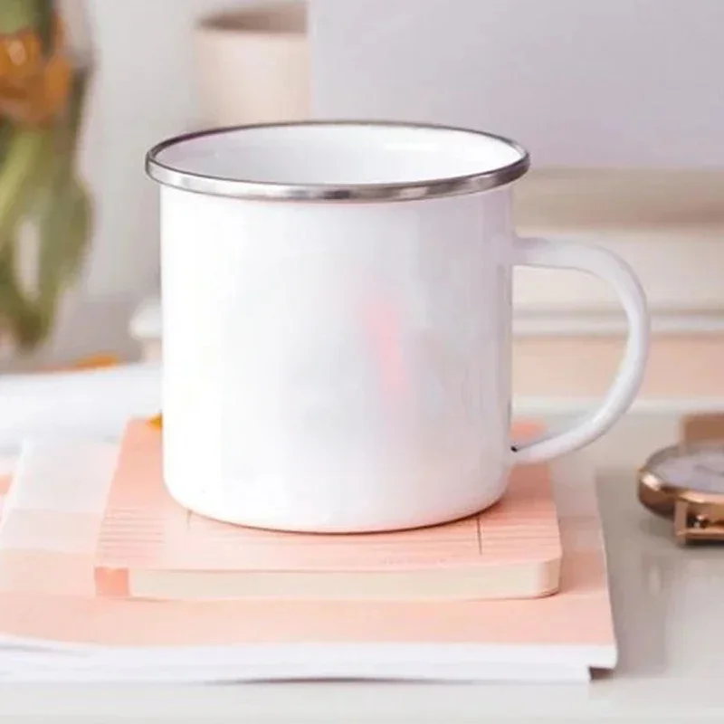 Tasse personnalisée créative pour enfants, boisson café, eau, jus, lait, tasses en émail arc-en-ciel, poignée, verres, cadeau d'anniversaire pour elle