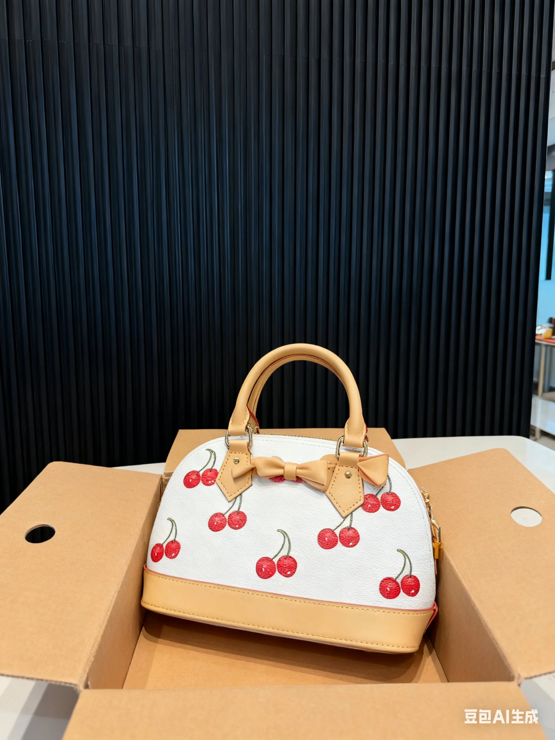 

Высококачественная новая модная универсальная сумка из воловьей кожи с вишневым корпусом SU162