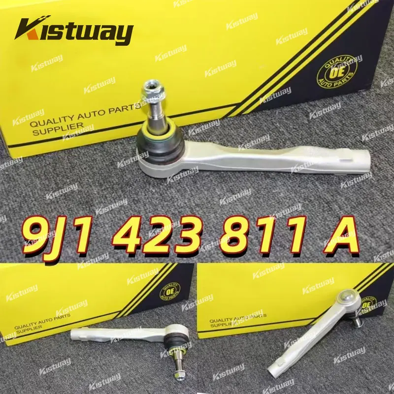 2PCS Steering Outer Tie Rod End Kit For Porsche Taycan 2020-2024 For Audi ETRGT 9J1423811A 9J1423812A 9J1423811B 9J1423812B