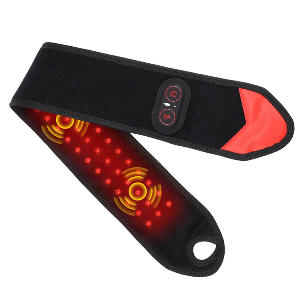 Red Light Hand Heating Massager Vibrates Wrist Strap With 36 LED Beads To Relieve Joint Pain And Keep Hands Warm