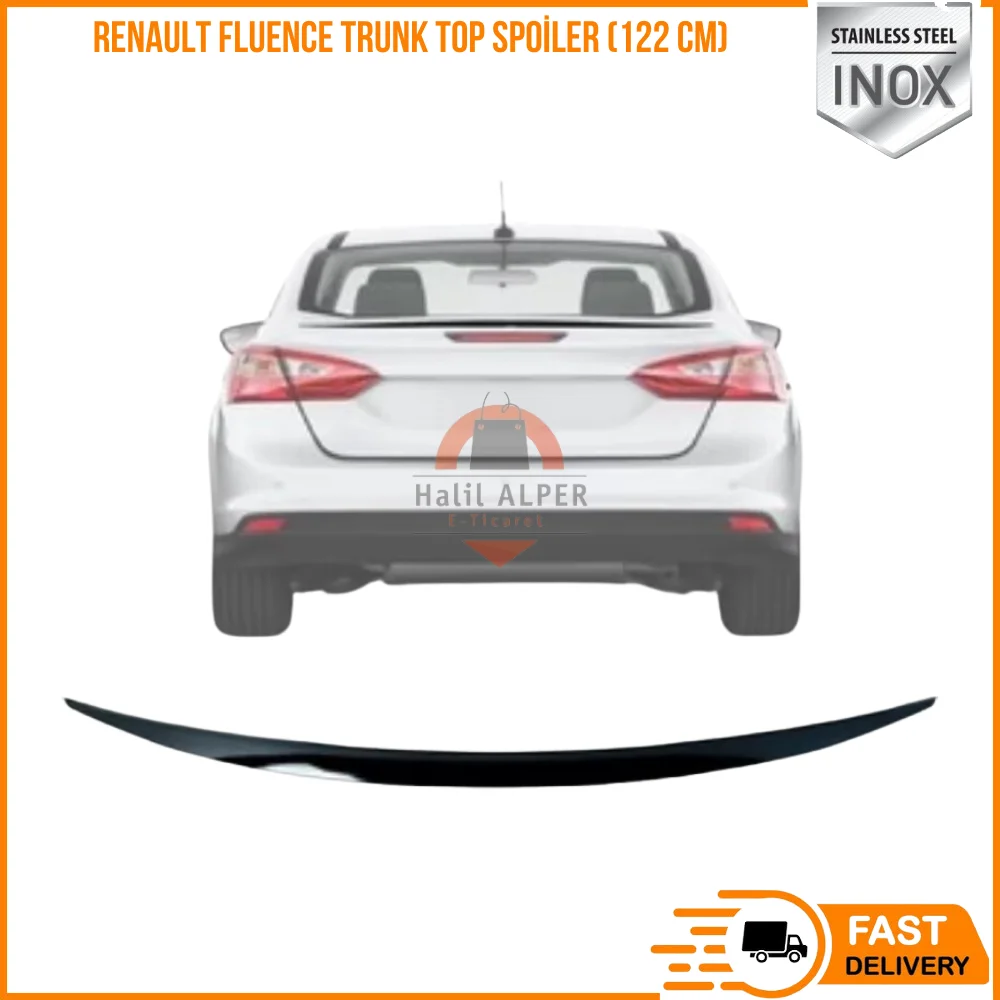 

For Renault Fluence Trunk Top Spoiler (122 cm) affordable car parts high quality fast shipping satisfaction