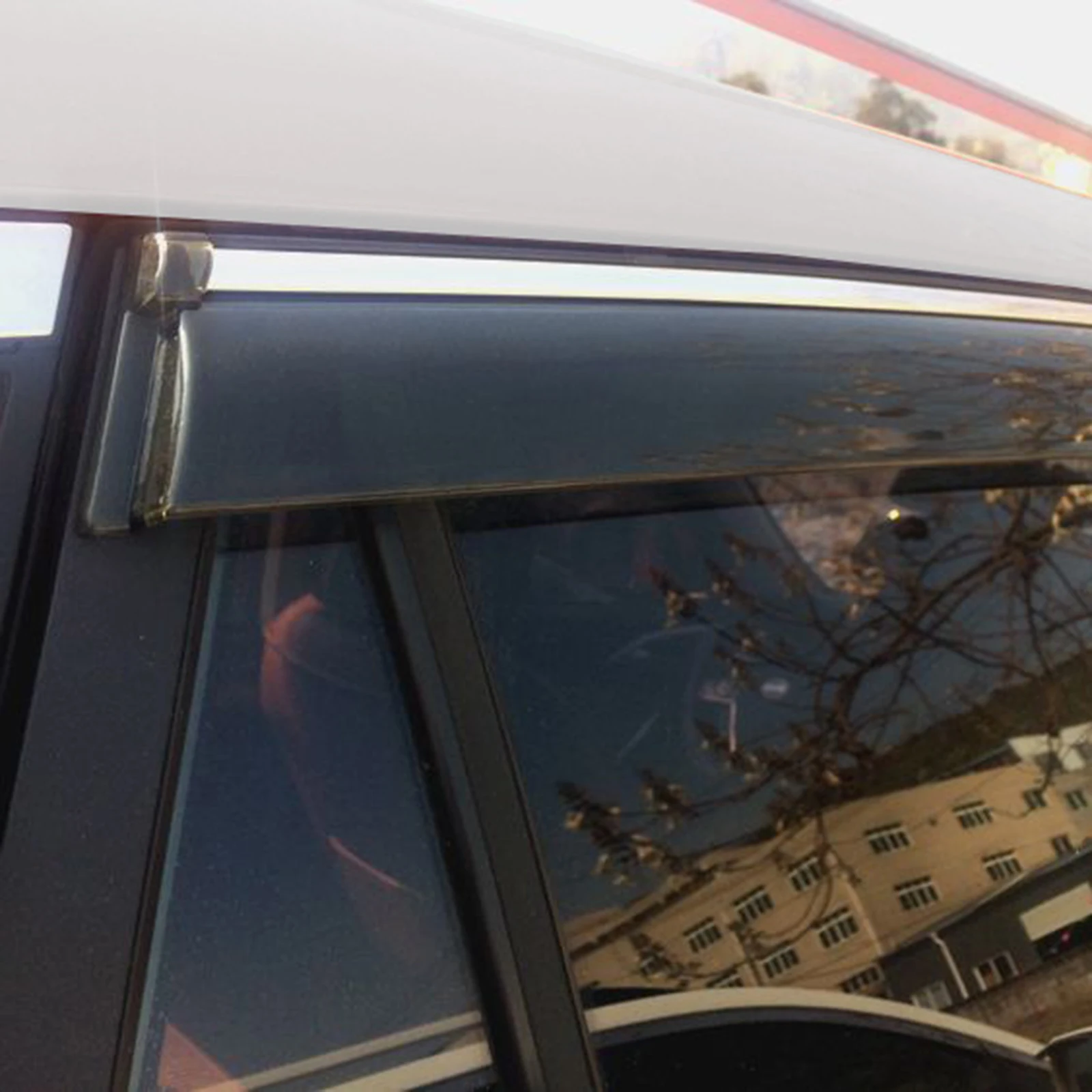 

4x Window Visor For Leapmotor BYD Yuan PLUS Weather shield Sun Rain Deflector Guard Car Window Deflector Shelters Accessories