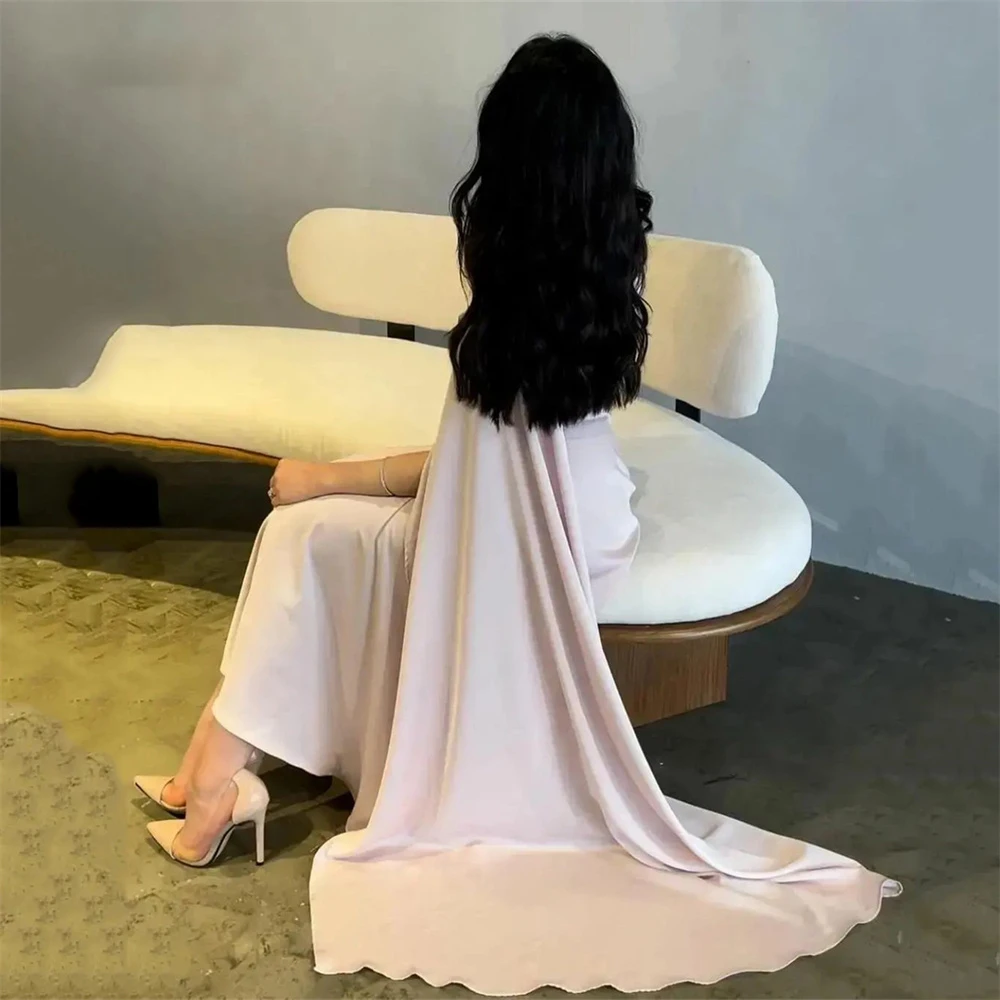 Prom Dress Square Neckline Women 2023 New Fashion Long Sleeve Evening Gowns Formal occasion dresses فساتين للحفلات الراقصة