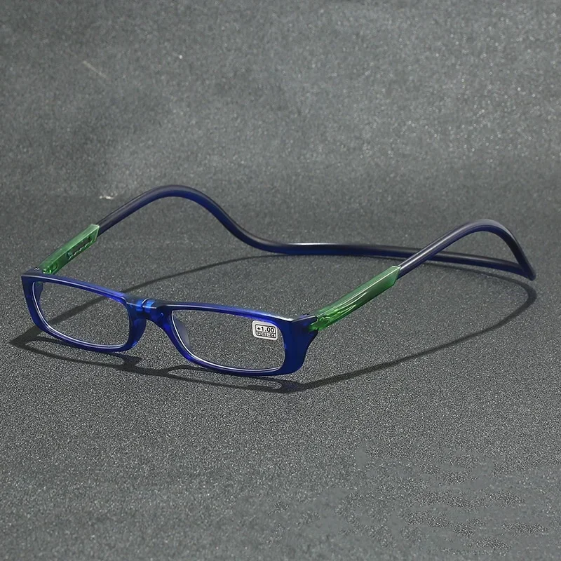 Lunettes de presbytie rotatives en acétate transparent pour hommes, lunettes de protection pour la presbytie, pierre miroir pour le bain des yeux, magnétique, vente en gros