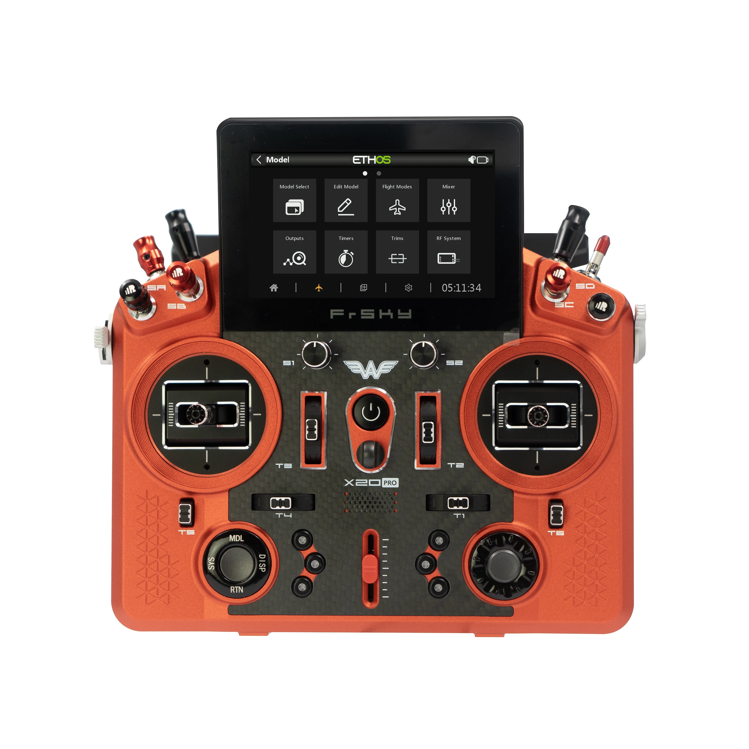 FrSky AeroWing Edition TANDEM X20 PRO---Radio, Dual-side Haptic Gimbal Feedback