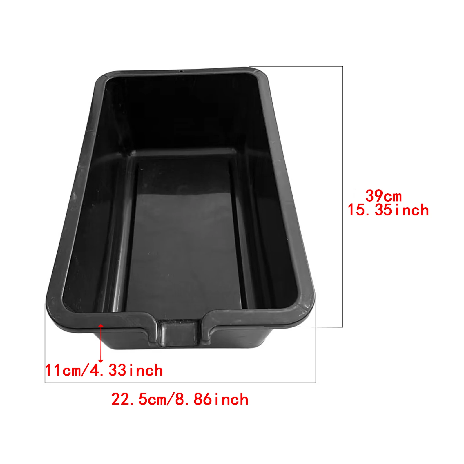 Car Oil Drain Pan 6L Waste Oil Collection Tray Oil Changes Pan Garage Truck Repairing for Truck Motorcycle Cleaning Storage Pan image 4