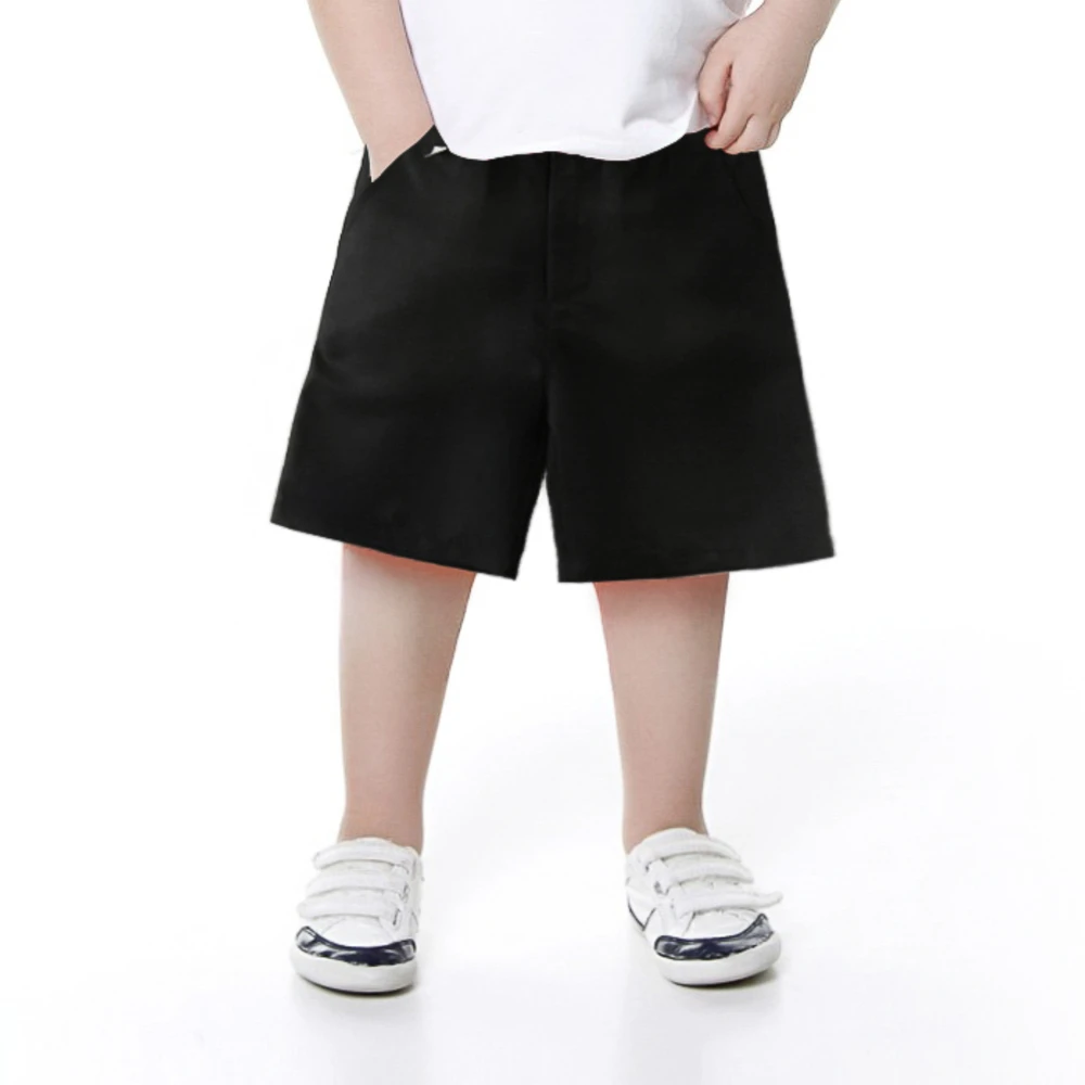 Boys shorts children black pants baby children cotton pants