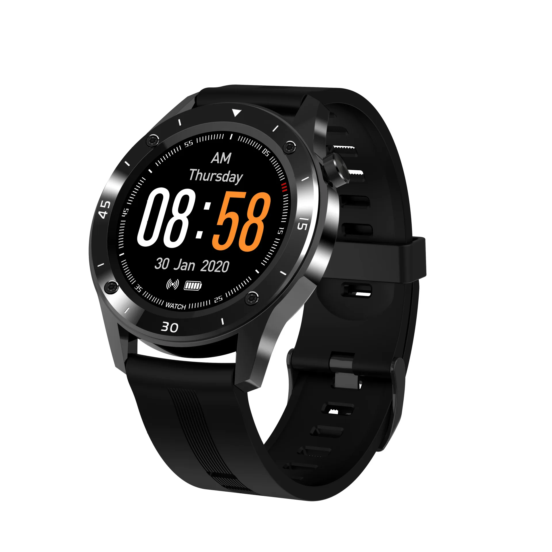 Full touch screen F22 smart bracelet with GPS track heart rate blood pressure blood oxygen sports watch