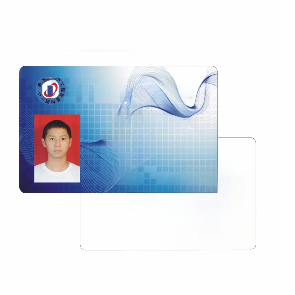 100pcs Six colors Double sided Offset printing RFID card TK4100 125kHz Photo work permit access control and attendance