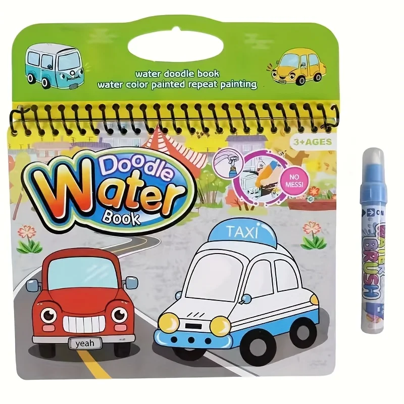 gic Water Painting Book Art Set, Portable and Easy to Store, Creative Gift / Fun Design / Family Travel, Birthday Gift for Boys and Girls, Halloween Special Offer
