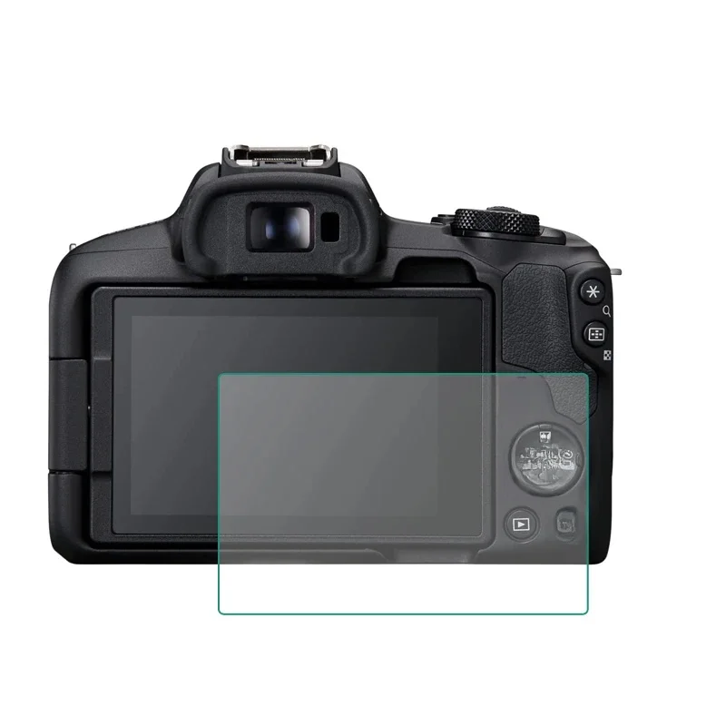 Protecteur d'écran pour Canon EOS R/Ra/RP/R3/R5/R5C/R6 Mark II/R7/R8/R10/R50, Film de protection en verre trempé pour appareil photo