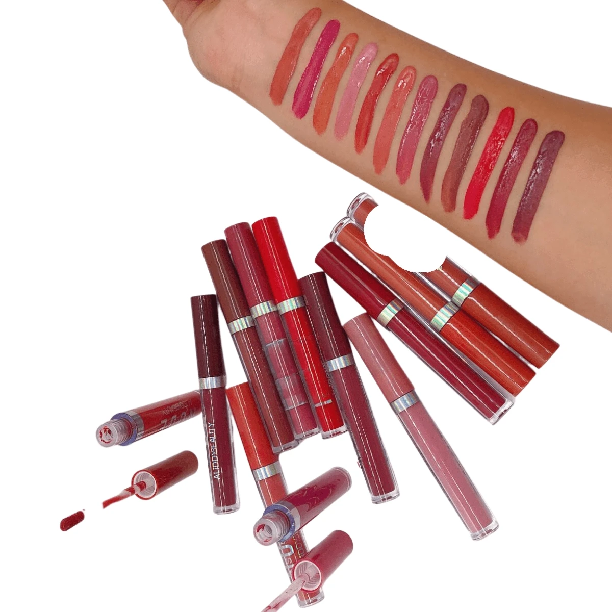 12 Labiales Liquidos Matte Indeleble Colores Variados