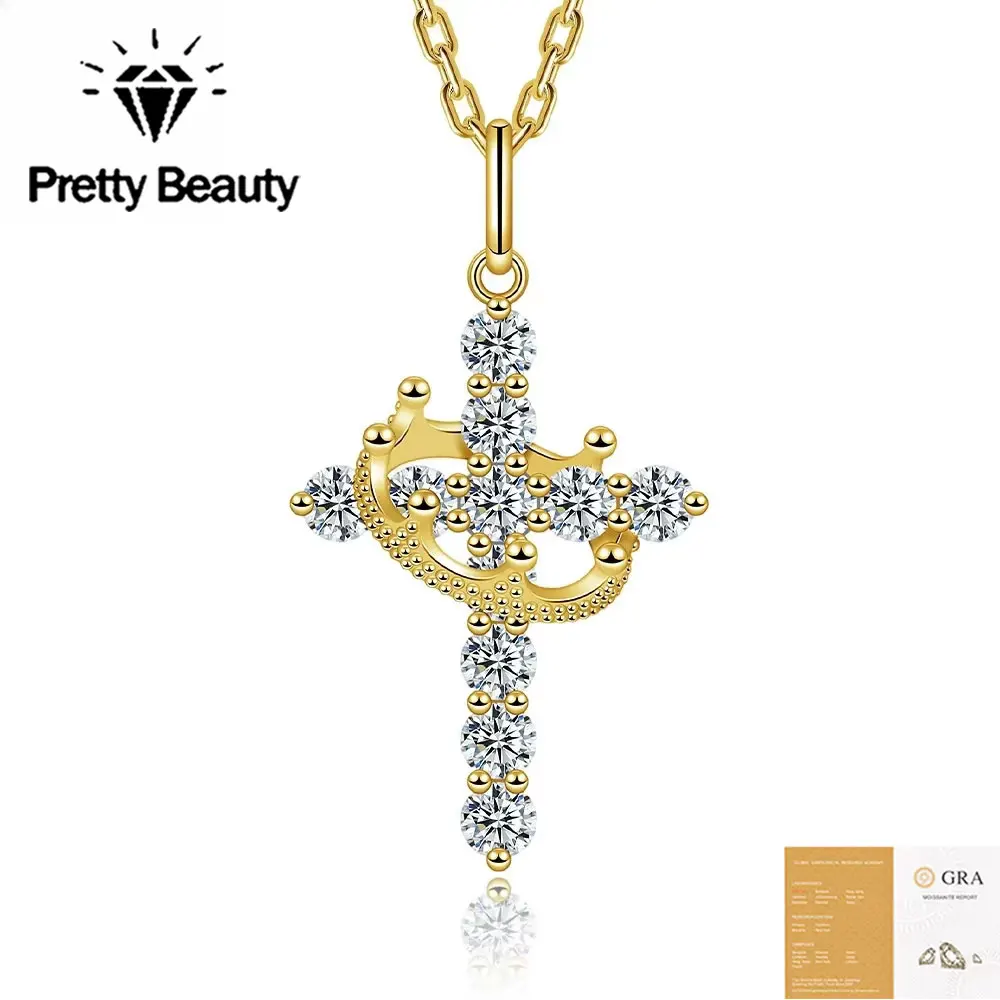 collier-en-moissanite-pretty-beauty-pour-femmes-pendentif-croix-enveloppe-d'une-couronne-collier-en-argent-s925-bijoux-religieux-de-noel-cadeau
