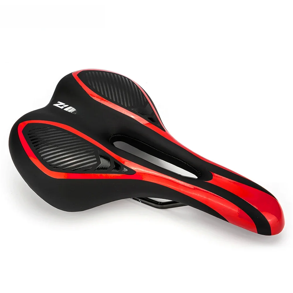 AliExpress ZTTO Comfortable Thicken Form Bicycle Saddle MTB Hollow Breathable Racing Soft PU Cycle Wide Large