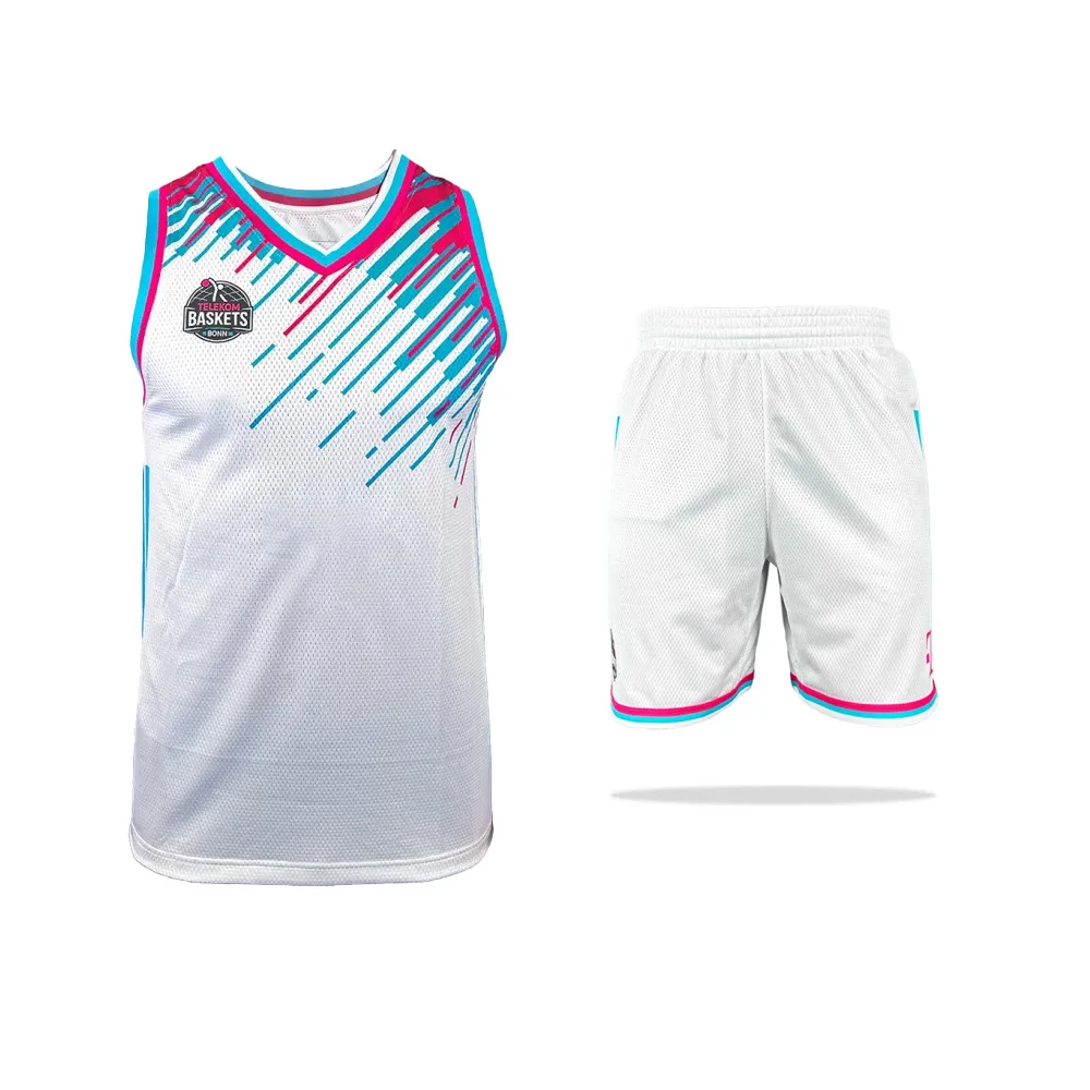 

25-26 Telekom Baskets Bonn Home basketball jersey training outfit Sports Dry Quickly Men's T-Shirt Kid's Clothing Tee Y2k Woman