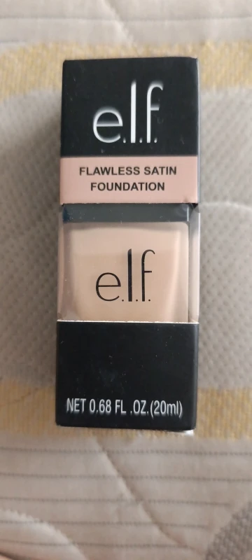 New Elf Flawless Satin Liquid Foundation Lasting Oil Control Full Coverage Facial Makeup Liquid Poreless Putty Primer Cosmetics photo review