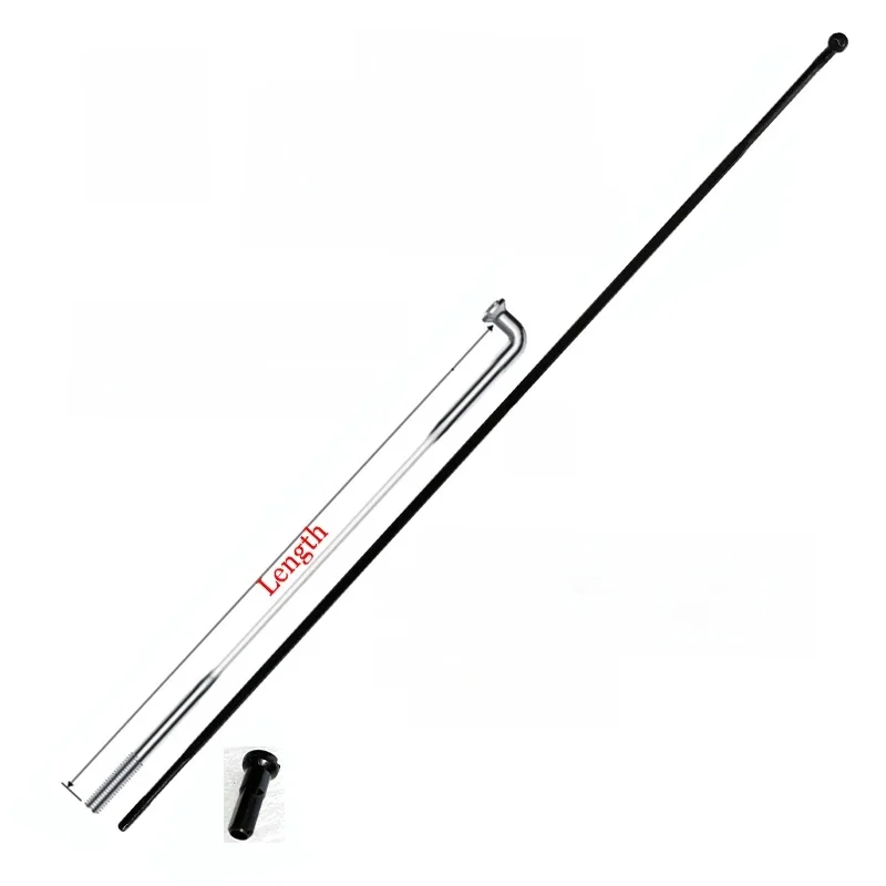 AliExpress RCRW 1pcs/lot Pillar 1423 Bike E-Bike Spokes J-Bend J-Hook FG14 2.0mm PSR  Aero Flat Blade Stainless Steel 173-302mm For MTB Road